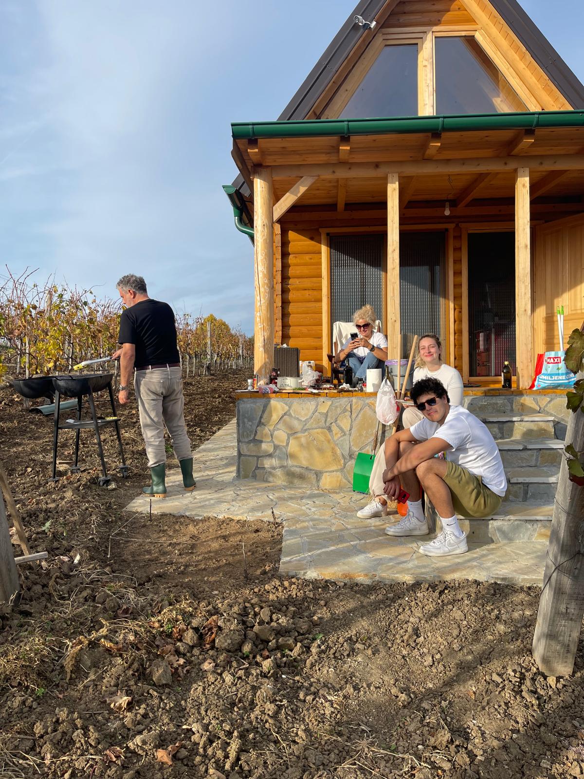 The Džipković family at the winery